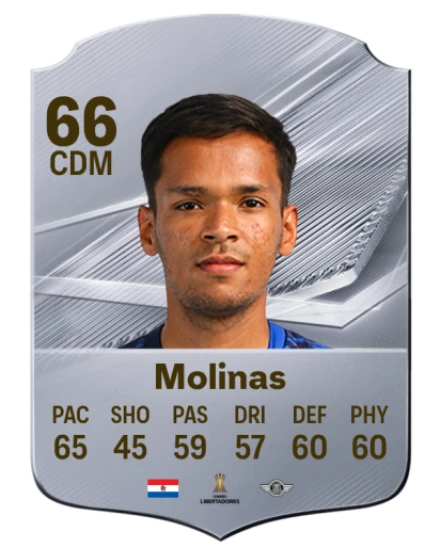 Molinas 66 Silver CDM FC 27 card