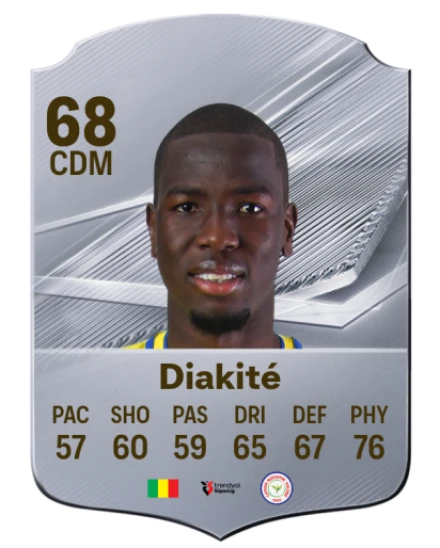 Diakité 68 Common CDM FC 26 card