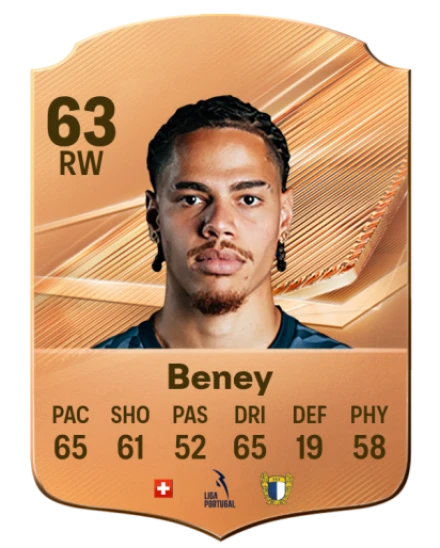 Beney 63 Bronze RW FC 27 card