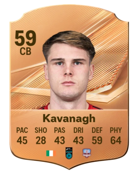 Kavanagh 59 Common CB FC 26 card