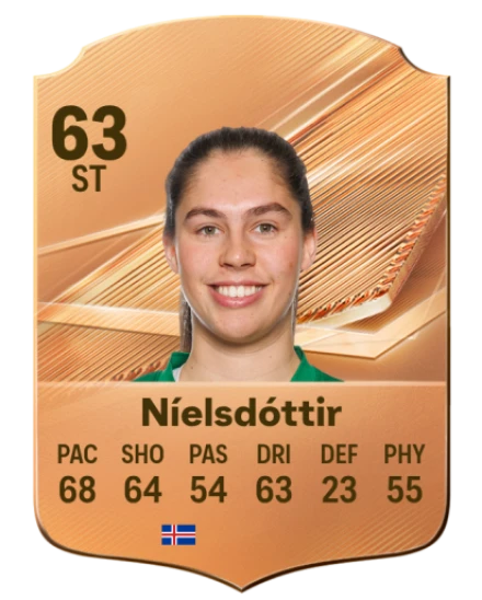 Níelsdóttir 63 Common ST FC 26 card