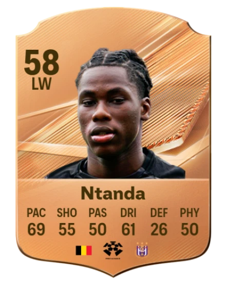 Ntanda 58 Bronze LW FC 27 card