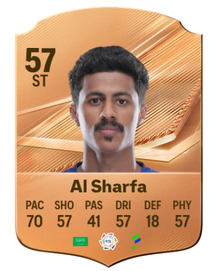Al Sharfa 57 Bronze ST FC 27 card