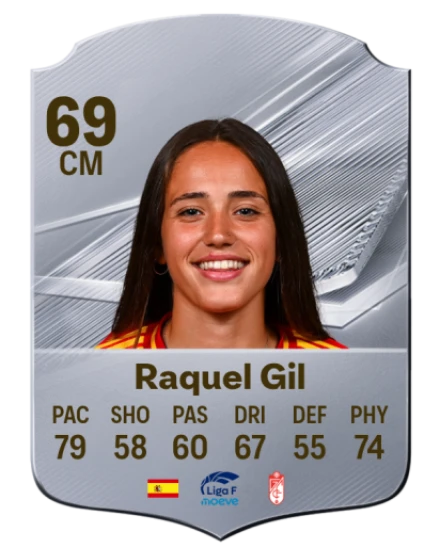 Raquel Gil 69 Common CM FC 26 card