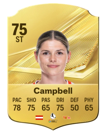 Campbell 75 Common ST FC 26 card