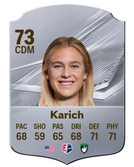 Karich 73 Silver CDM FC 27 card