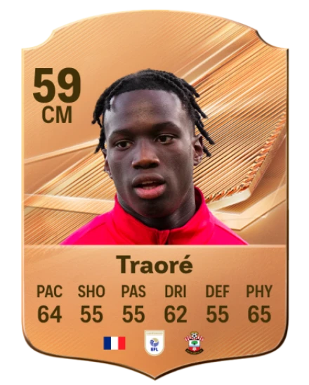 Traoré 59 Bronze CM FC 27 card