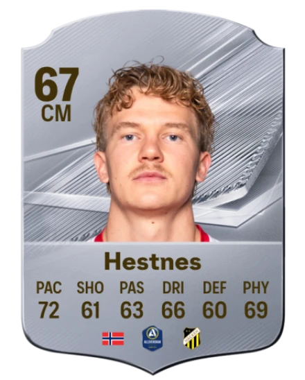 Hestnes 67 Common CM FC 26 card