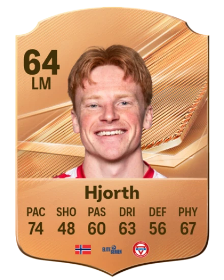 Hjorth 64 Common LM FC 26 card
