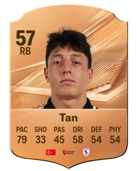 Tan 57 Bronze RB FC 27 card