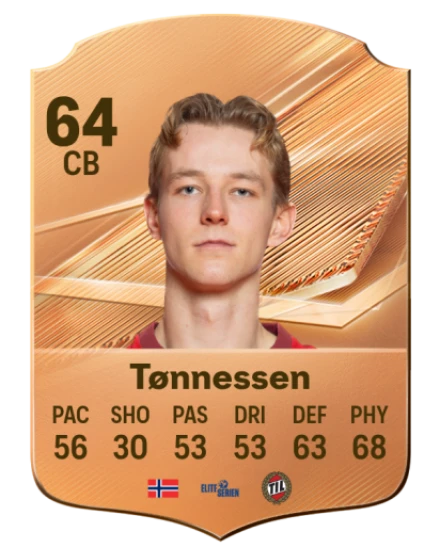 Tønnessen 64 Common CB FC 26 card