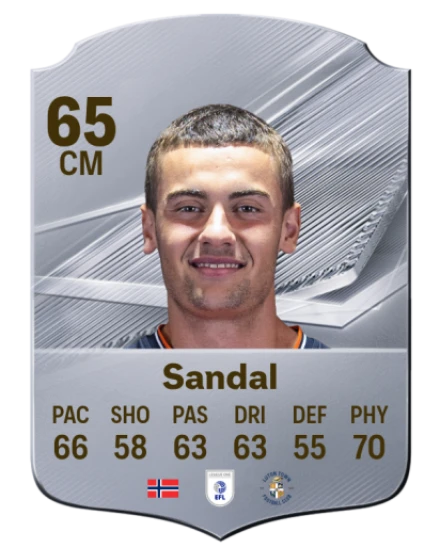 Sandal 65 Silver CM FC 27 card