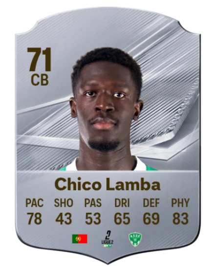 Chico Lamba 71 Common CB FC 26 card