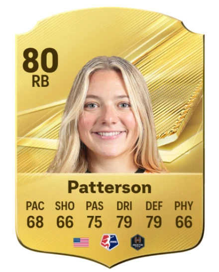 Patterson 80 Common RB FC 26 card