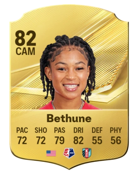 Bethune 82 Common CAM FC 26 card
