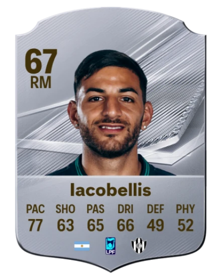 Iacobellis 67 Common RM FC 26 card