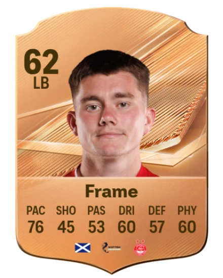Frame 62 Bronze LB FC 27 card