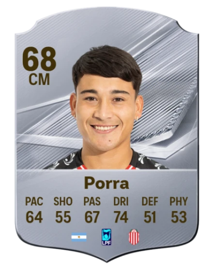 Porra 68 Silver CM FC 27 card