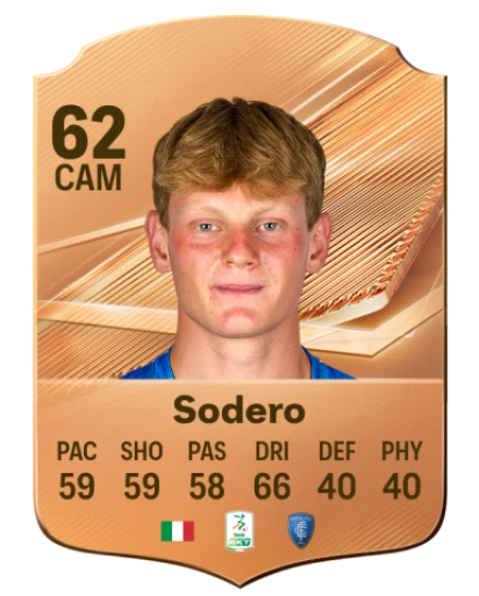 Sodero 62 Bronze CAM FC 27 card