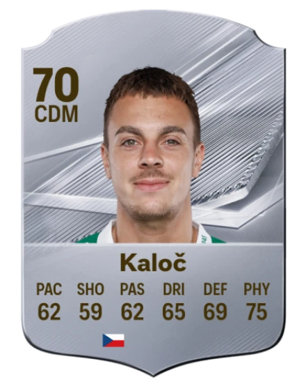 Kaloč 70 Silver CDM FC 27 card