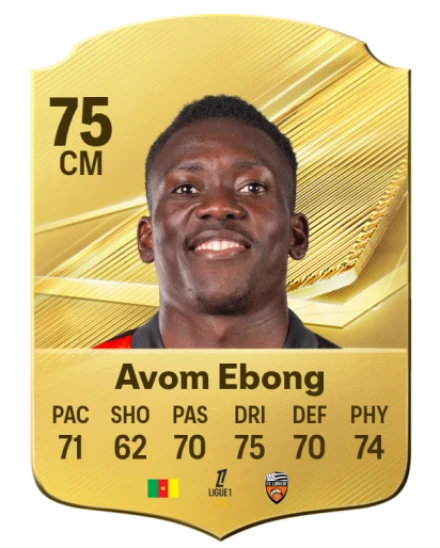 Avom Ebong 75 Common CM FC 26 card
