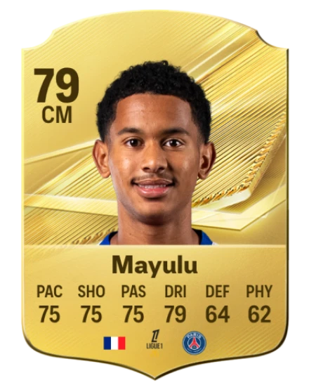 Mayulu 79 Gold CM FC 27 card