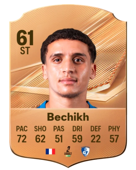 Bechikh 61 Bronze ST FC 27 card