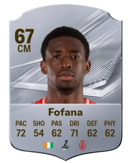Fofana 67 Common CM FC 26 card