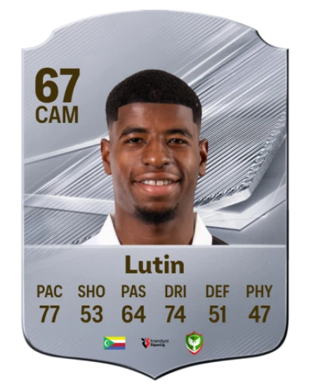 Lutin 67 Silver CAM FC 27 card