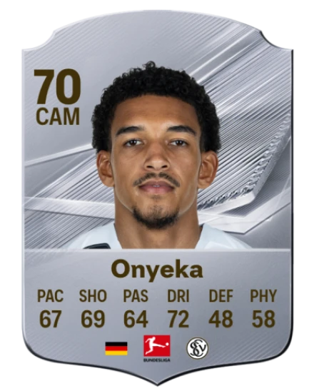 Onyeka 70 Common CAM FC 26 card