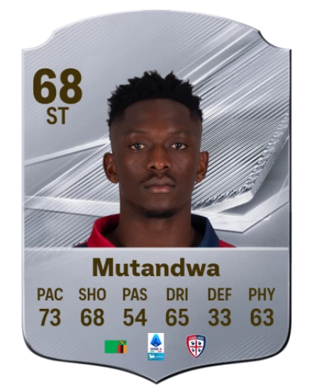Mutandwa 68 Silver ST FC 27 card
