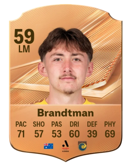 Brandtman 59 Common LM FC 26 card