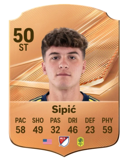 Sipić 50 Bronze ST FC 27 card