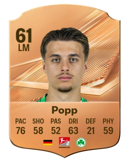 Popp 61 Bronze LM FC 27 card