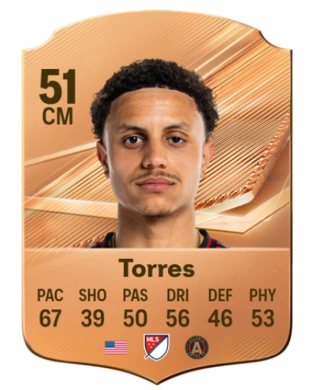 Torres 51 Bronze CM FC 27 card