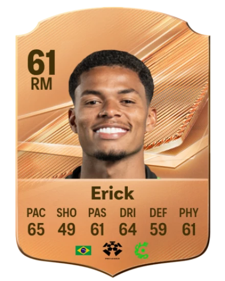 Erick 61 Bronze RM FC 27 card
