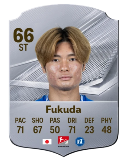 Fukuda 66 Common ST FC 26 card