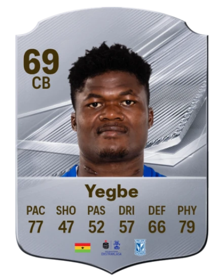 Yegbe 69 Common CB FC 26 card
