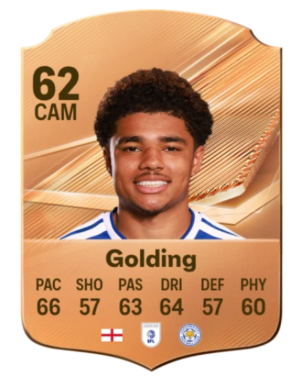 Golding 62 Bronze CAM FC 27 card
