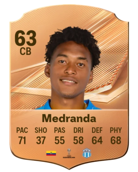 Medranda 63 Bronze CB FC 27 card