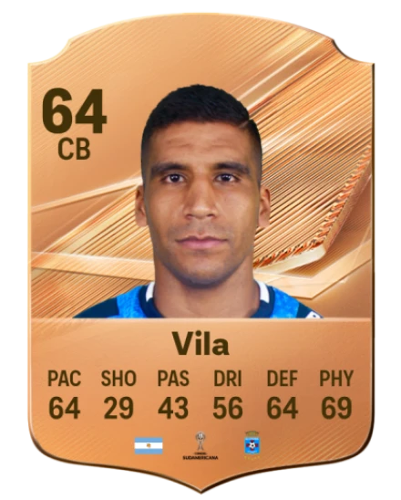 Vila 64 Common CB FC 26 card