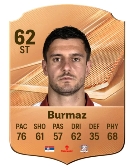 Burmaz 62 Bronze ST FC 27 card