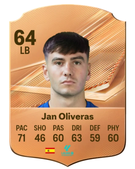 Jan Oliveras 64 Common LB FC 26 card