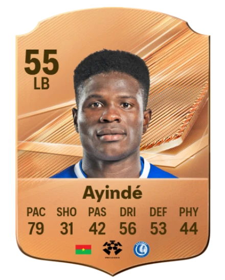 Ayindé 55 Bronze LB FC 27 card