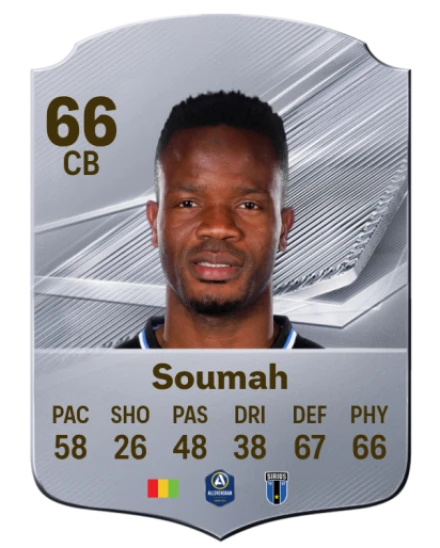 Soumah 66 Common CB FC 26 card