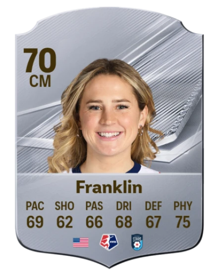Franklin 70 Silver CM FC 27 card