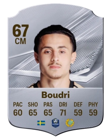 Boudri 67 Common CM FC 26 card