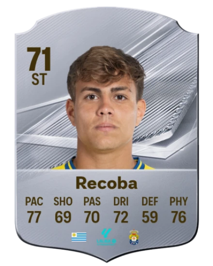 Recoba 71 Silver ST FC 27 card