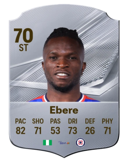 Ebere 70 Silver ST FC 27 card