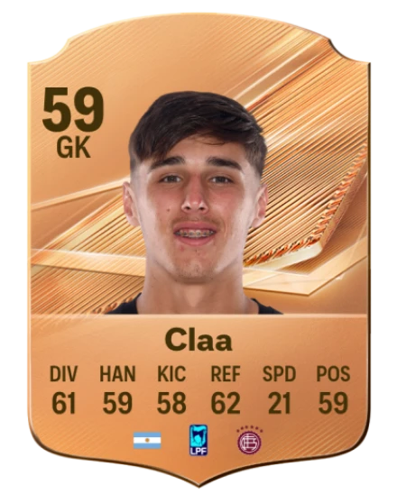 Claa 59 Bronze GK FC 27 card